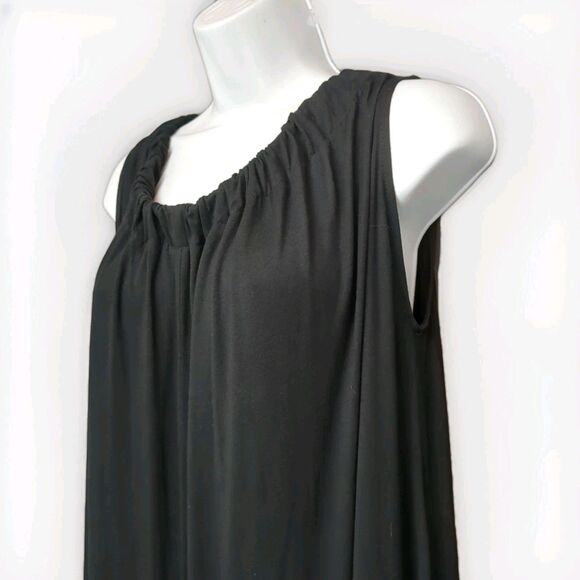 Free People Beach One-Piece Wide Leg Black Stretchy Boho Dream Jumpsuit Size XS - Picture 2 of 5